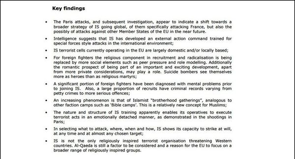 Key findings of the ‘Changes in Modus Operandi of Islamic State Terrorist Attacks’ review. Key findings of the ‘Changes in Modus Operandi of Islamic State Terrorist Attacks’ review. - Sputnik International
