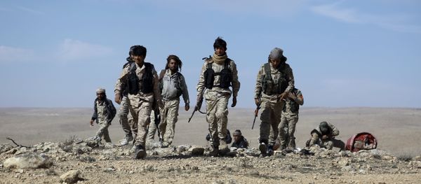 Fighters from the Syrian Democratic Forces (SDF) (File) Fighters from the Syrian Democratic Forces (SDF) (File) - Sputnik International