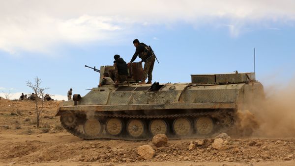 Fighters from the Syrian Democratic Forces (SDF) (File) - Sputnik International