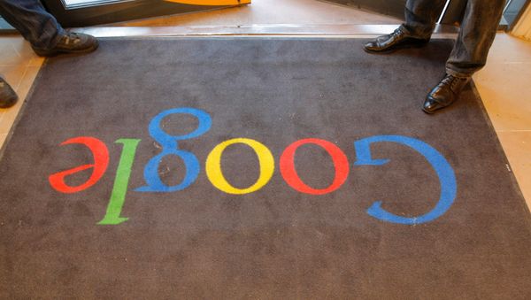 A Google carpet is seen at the entrance of the new headquarters of Google France before its official inauguration in Paris, France. (File) A Google carpet is seen at the entrance of the new headquarters of Google France before its official inauguration in Paris, France. (File) - Sputnik International