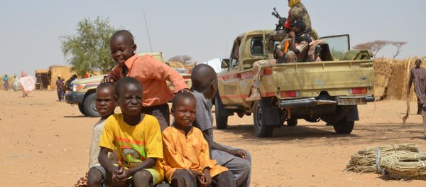 Children are pictured inside the Assaga refugee camp near Diffa in the southeast of Niger on May 17, 2016 Children are pictured inside the Assaga refugee camp near Diffa in the southeast of Niger on May 17, 2016 - Sputnik International
