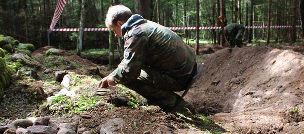 A participant in the Gogland expedition on Bolshoy Tyuters in the Leningrad Region - Sputnik International