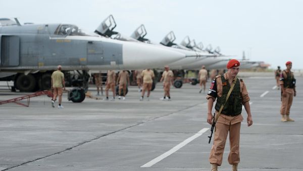 Khmeimim Air Base in Syria - Sputnik International
