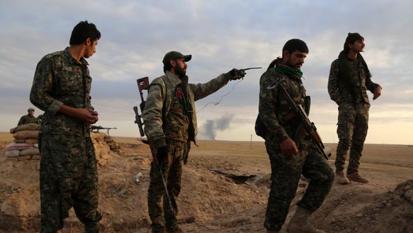 Fighters from the Syrian Democratic Forces (SDF) (File) - Sputnik International