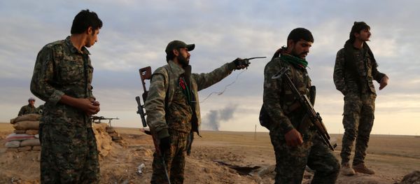 Fighters from the Syrian Democratic Forces (SDF) (File) Fighters from the Syrian Democratic Forces (SDF) (File) - Sputnik International