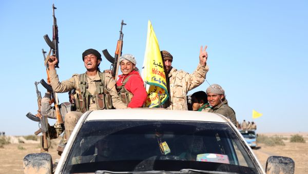 Fighters from the Syrian Democratic Forces (SDF) (File) Fighters from the Syrian Democratic Forces (SDF) (File) - Sputnik International