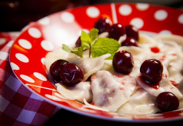 Vareniki with cherry filling Vareniki with cherry filling - Sputnik International
