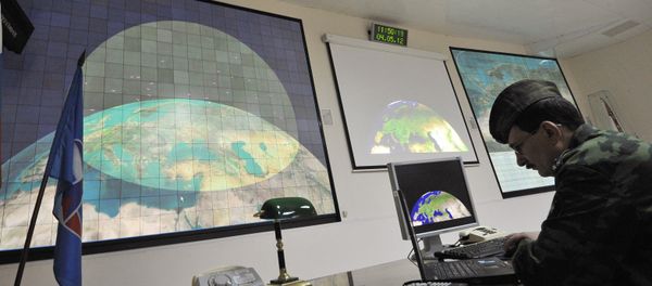 Servicemen at a radar of the missile defense system of Moscow. Servicemen at a radar of the missile defense system of Moscow. - Sputnik International