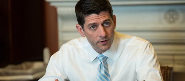 US House Speaker Paul Ryan holds a briefing to preview the House Republican policy agenda set to be released in the coming weeks on Capitol Hill in Washington, DC, on May 25, 2016 - Sputnik International