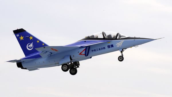 L15-05 trainer plane takes off at Qingyunpu airport in Nanchang - Sputnik International