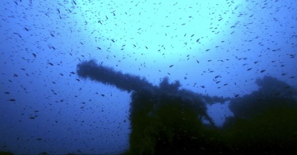 The wreckage of a British submarine that was sunk off the coast of Sardinia during World War II. - Sputnik International