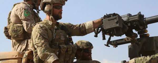 US Troops Wearing YPG Kurdish Patches in Northern Syria - Sputnik International