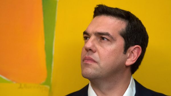 May 27, 2016. Greek Prime Minister Alexis Tsipras following talks with Russian President Vladimir Putin in Athens. - Sputnik International