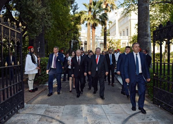 President Vladimir Putin visits Greece - Sputnik International