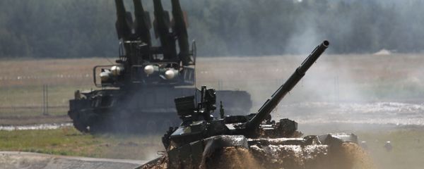 A T-90 tank at the second international forum Engineering Technologies 2012, in Zhukovsky near Moscow. - Sputnik International