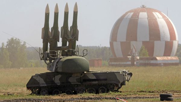 Russian Buk-M2 air defense system is displayed at a military show at the international forum Technologies in machine building 2010 in Zhukovsky, outside Moscow. - Sputnik International