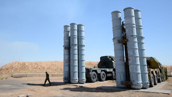 A soldier during a military exercise involving S-300/SA 10 surface-to-air missile systems at the Ashuluk training ground, Astrakhan Region. A soldier during a military exercise involving S-300/SA 10 surface-to-air missile systems at the Ashuluk training ground, Astrakhan Region. - Sputnik International