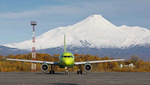 Yelizovo international airport in Petropavlovsk-Kamchatsky - Sputnik International