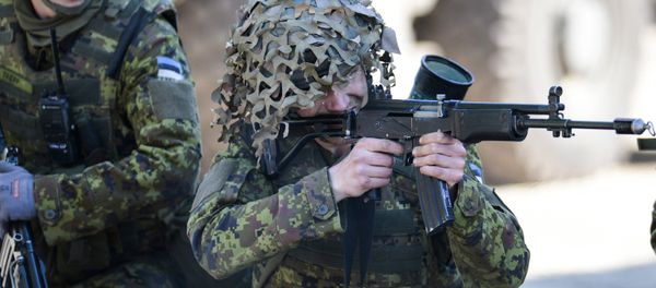 Estonian army exercises. (File) Estonian army exercises. (File) - Sputnik International