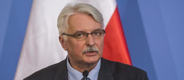 Polish Foreign Minister Witold Waszczykowski speaks during a joint press conference. - Sputnik International
