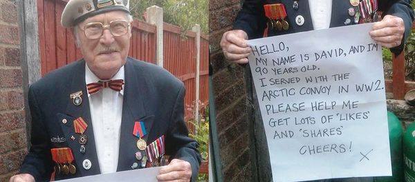 David Kennedy who served in World War II in the Arctic Convoy (HMS Domett - K473). David Kennedy who served in World War II in the Arctic Convoy (HMS Domett - K473). - Sputnik International
