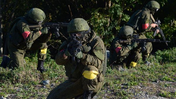 Drill of  anti-terrorist forces - Sputnik International