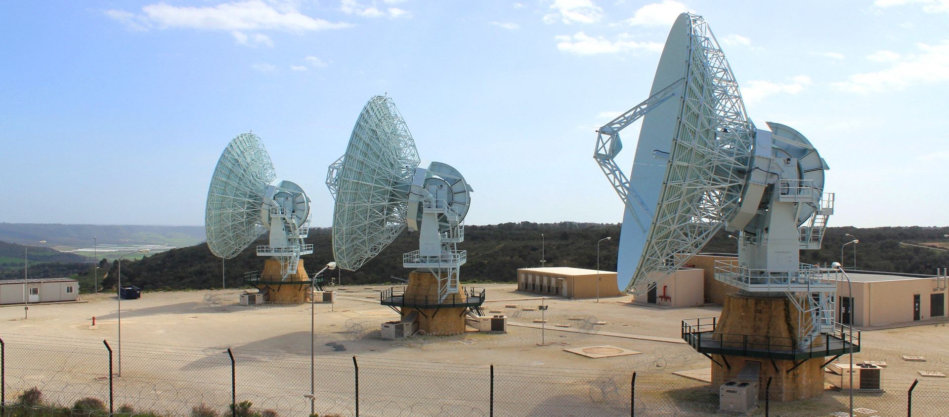 US Navy Mobile User Objective System (MUOS) Earth Terminal Facility at NRTF Niscemi, Sicily. US Navy Mobile User Objective System (MUOS) Earth Terminal Facility at NRTF Niscemi, Sicily. - Sputnik International, 1920, 27.06.2019
