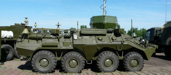 Multirole electronic warfare vehicle Infauna Multirole electronic warfare vehicle Infauna - Sputnik International