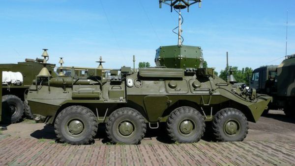 Multirole electronic warfare vehicle Infauna Multirole electronic warfare vehicle Infauna - Sputnik International