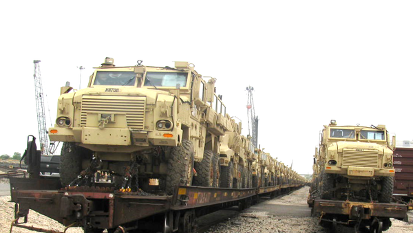 MRAP (Mine Resistant Ambush Protected) vehicles MRAP (Mine Resistant Ambush Protected) vehicles - Sputnik International
