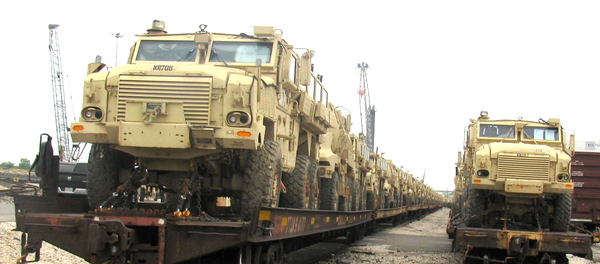 MRAP (Mine Resistant Ambush Protected) vehicles - Sputnik International