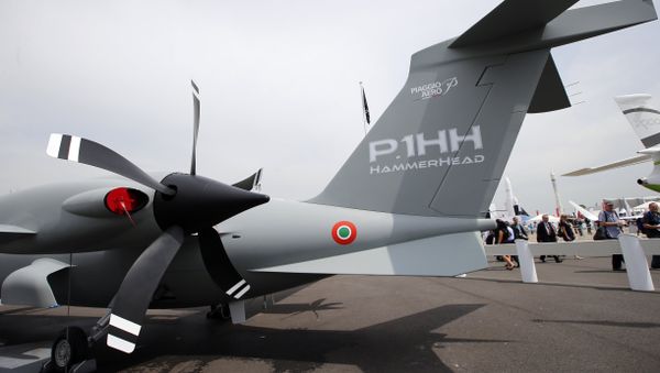 The unwheeled Piaggio Aero P.1HH HammerHead - Sputnik International