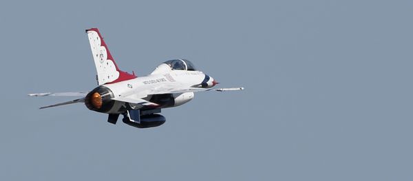 US Air Force Thunderbirds' F-16 aircraft - Sputnik International