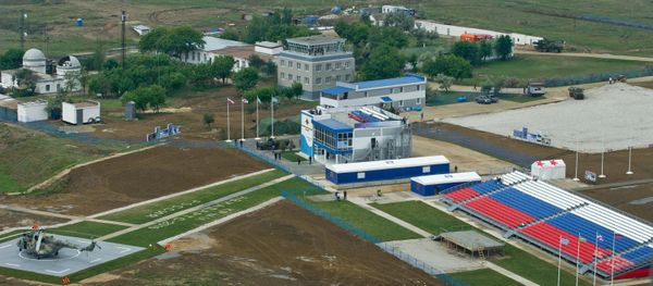 Chauda testing grounds of the Aerospace Forces near Feodosia during preparations for the Aviadarts-2016 National Competitions of Military Pilots in Crimea Chauda testing grounds of the Aerospace Forces near Feodosia during preparations for the Aviadarts-2016 National Competitions of Military Pilots in Crimea - Sputnik International