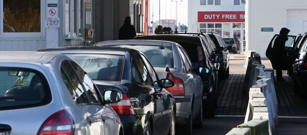 Border crossing point Mamontovo-2 on border with Poland. File photo Border crossing point Mamontovo-2 on border with Poland. File photo - Sputnik International