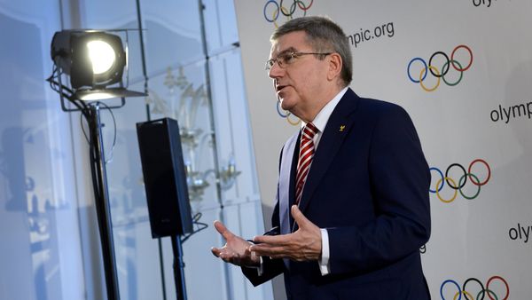 International Olympic Committee president Thomas Bach gestures during a press conference following an IOC executive meeting in Lausanne on June 3, 2016 International Olympic Committee president Thomas Bach gestures during a press conference following an IOC executive meeting in Lausanne on June 3, 2016 - Sputnik International
