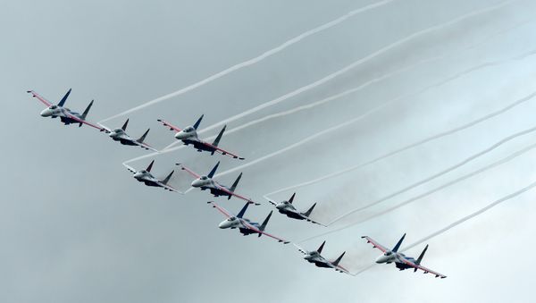 Aviadarts 2016 flight skills competition - Sputnik International