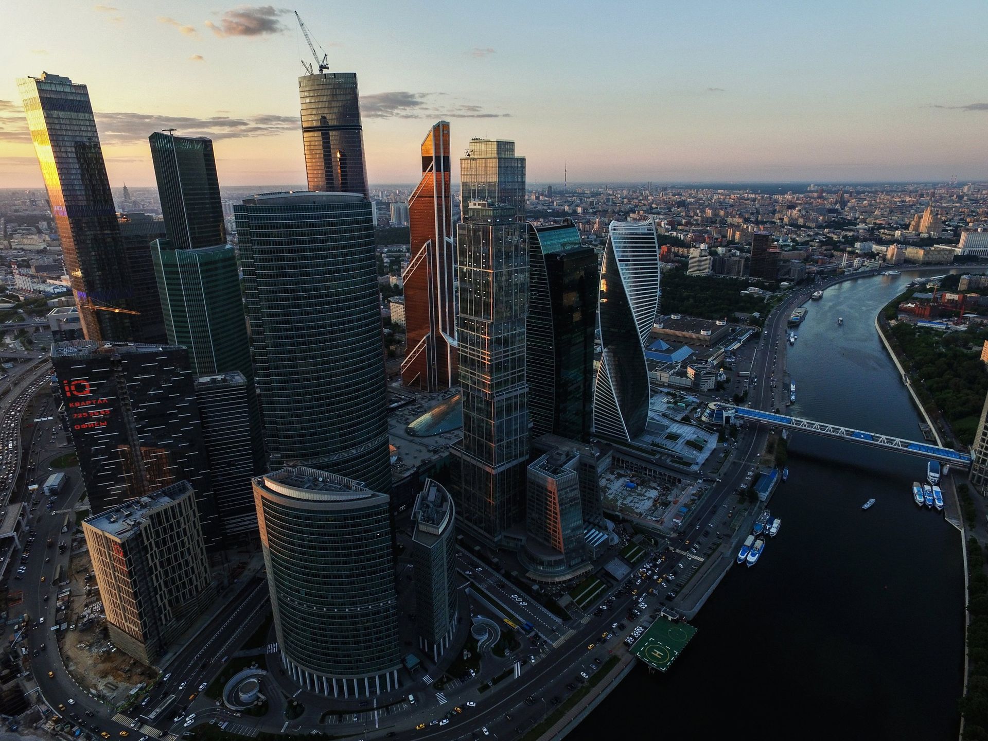 The Moscow City International Business Center - Sputnik International, 1920, 01.09.2023