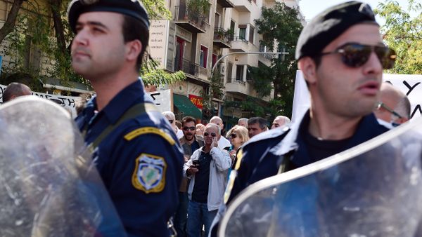 Police officers, Athens - Sputnik International