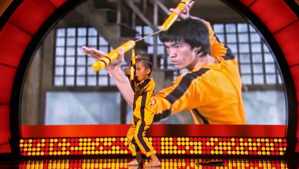 Little Big Shots - Baby Bruce Lee! (Episode Highlight) - Sputnik International