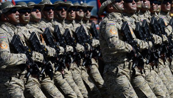 Azerbaijan soldiers. (File) - Sputnik International