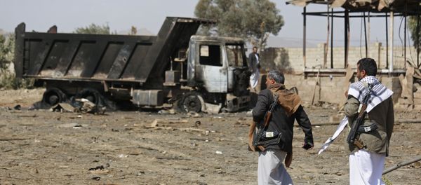 Houthis fighters. (File) Houthis fighters. (File) - Sputnik International