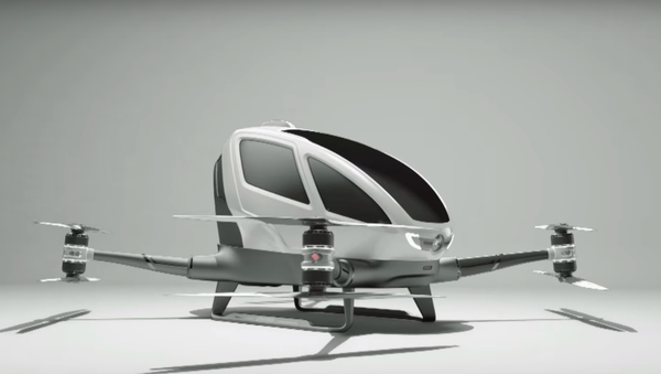 EHang's 184 passenger drone EHang's 184 passenger drone - Sputnik International