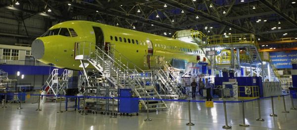 MC-21 on the assembly line at Irkut - Sputnik International