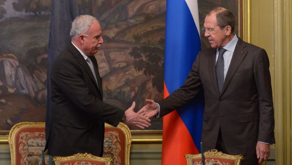 Russian, Palestinian foreign ministers meet in Moscow - Sputnik International
