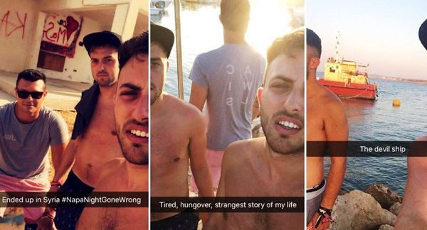 The young men documented their experience with selfies. The young men documented their experience with selfies. - Sputnik International