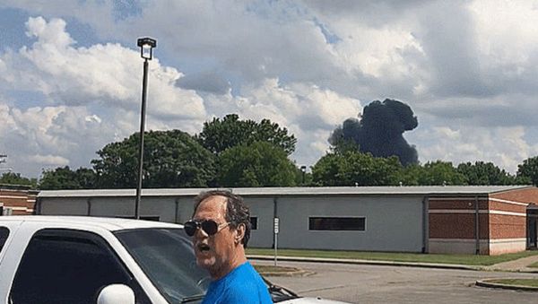 Video Emerges Fatal Jet Crash - Sputnik International