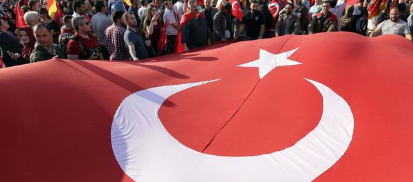 Protesters in Berlin demonstrate against the German parliament's decision to recognize the Armenian Genocide. file photo - Sputnik International