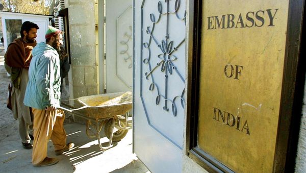 Indian embassy in Kabul. File photo Indian embassy in Kabul. File photo - Sputnik International
