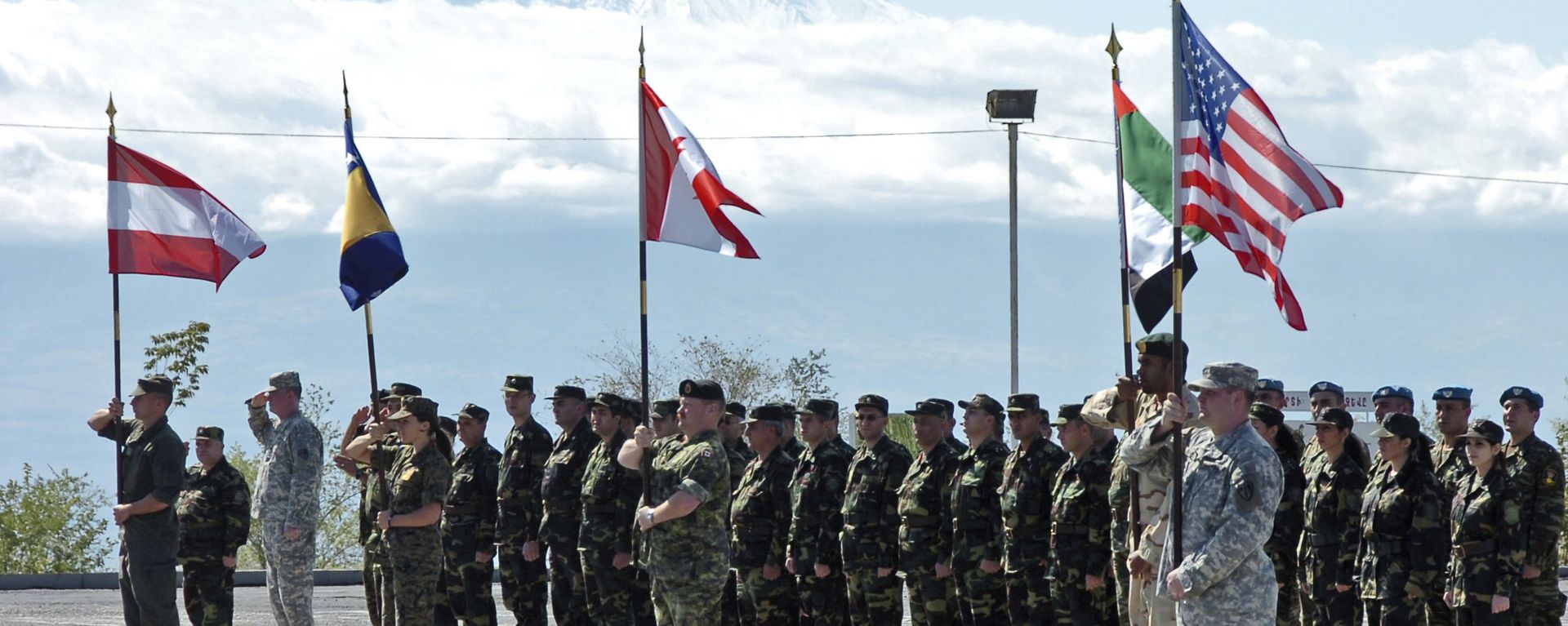 Opening ceremony of joint Armenia - NATO's Partnership for Peace manuevers in Yerevan, Armenia (File) - Sputnik International, 1920, 06.09.2023